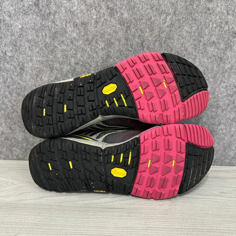 Merrell Ascend Glove Trail Running Shoes Womens 8.5 Pink Charcoal Minimalist 0mm